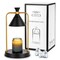 Marycele Candle Warmer Lamp, Electric Candle Lamp Warmer, Gifts for Mom, Bedroom Home Decor Dimmable Vintage Wax Melt Warmer for Scented Wax with 2 Bulbs, Jar Candles, House Warming Gifts